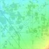 Birch Run Township topographic map, elevation, terrain