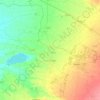 Ivars d'Urgell topographic map, elevation, terrain