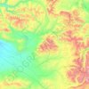 Кокоринское сельское поселение topographic map, elevation, terrain