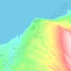 Pond Inlet topographic map, elevation, terrain