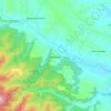 Blaznava topographic map, elevation, terrain