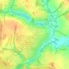 Шарапово topographic map, elevation, terrain