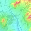 Sax topographic map, elevation, terrain