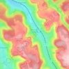 Boux-sous-Salmaise topographic map, elevation, terrain