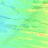 Al Khatm topographic map, elevation, terrain