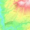 Malchingui topographic map, elevation, terrain