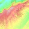 Dhaya topographic map, elevation, terrain