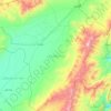 Zurmat District topographic map, elevation, terrain