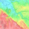 La Mothe-Saint-Héray topographic map, elevation, terrain