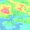 Clifden topographic map, elevation, terrain