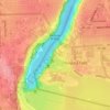 Niagara Falls State Park topographic map, elevation, terrain