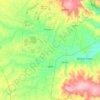 Várzea topographic map, elevation, terrain