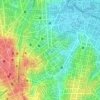 Liberdade topographic map, elevation, terrain