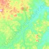 Mucuri topographic map, elevation, terrain