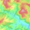 Richelsdorf topographic map, elevation, terrain