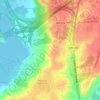 National Harbor topographic map, elevation, terrain