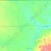 Hill County topographic map, elevation, terrain