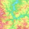Rosenthal am Rennsteig topographic map, elevation, terrain