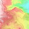 Banderilla topographic map, elevation, terrain