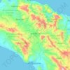 Arrondissement Gros Morne topographic map, elevation, terrain