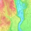 Castelseprio topographic map, elevation, terrain