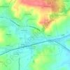 Neumarkt im Hausruckkreis topographic map, elevation, terrain