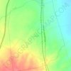 العكاريت topographic map, elevation, terrain