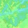 Ёвнино topographic map, elevation, terrain