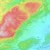 Hohe Wand topographic map, elevation, terrain