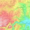 Kamp topographic map, elevation, terrain
