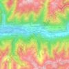 Ponte in Valtellina topographic map, elevation, terrain