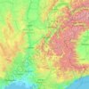 Rodano topographic map, elevation, terrain