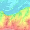 Чистополь topographic map, elevation, terrain