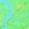 Ruhrort topographic map, elevation, terrain