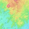 Vargem Alta topographic map, elevation, terrain