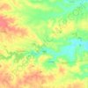 Taipu topographic map, elevation, terrain