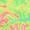 Моцкаройское сельское поселение topographic map, elevation, terrain