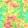 Leitersweiler topographic map, elevation, terrain