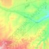 Otero County topographic map, elevation, terrain