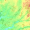 Garchy topographic map, elevation, terrain