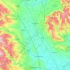 Hambleton topographic map, elevation, terrain