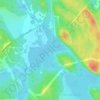 Новинский залив topographic map, elevation, terrain