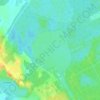 озеро Большое topographic map, elevation, terrain
