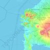 Nasugbu topographic map, elevation, terrain