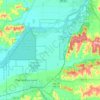 Town of Mazomanie topographic map, elevation, terrain