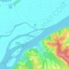 Бычиха topographic map, elevation, terrain