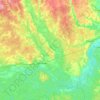 Пекшинское сельское поселение topographic map, elevation, terrain