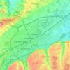 Wels topographic map, elevation, terrain