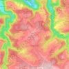 Singhofen topographic map, elevation, terrain