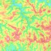 Sumaré topographic map, elevation, terrain